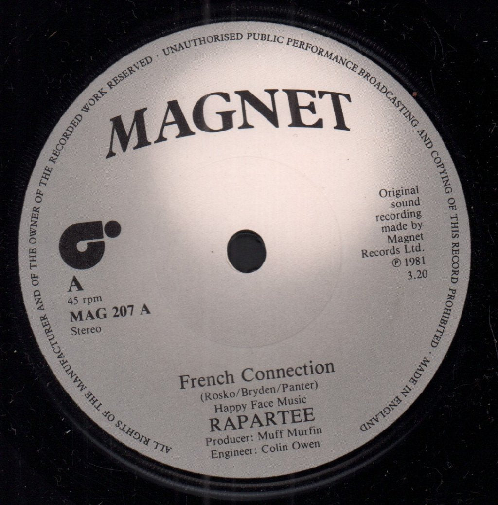 Rapartee - French Connection - 7 Inch