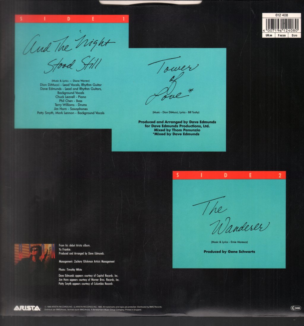 Dion - And The Night Stood Still - 12 Inch