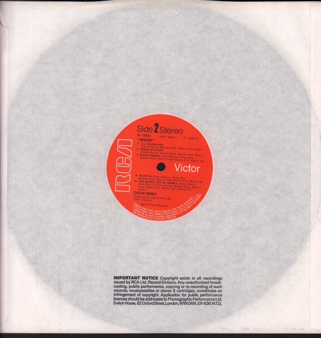 David Bowie - Heroes - Lp