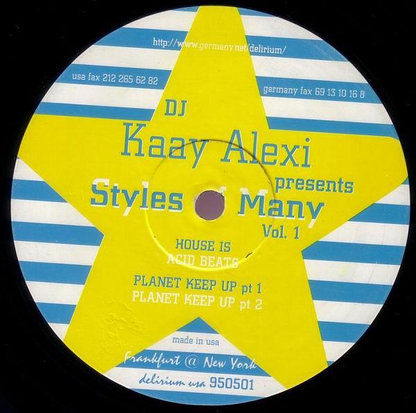 K-Alexi - Styles Of Many Vol. 1 - 12 Inch