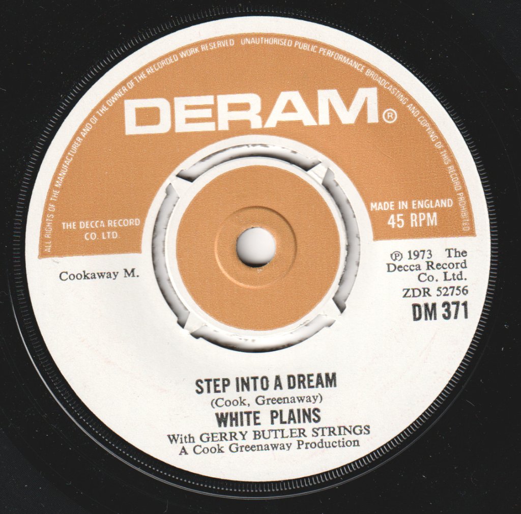 White Plains - Step Into A Dream - 7 Inch