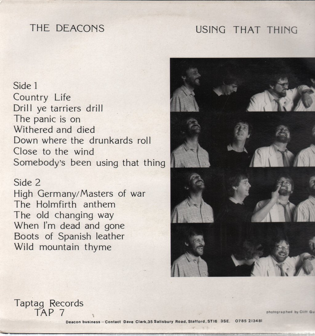 Deacons - Using That Thing - Lp