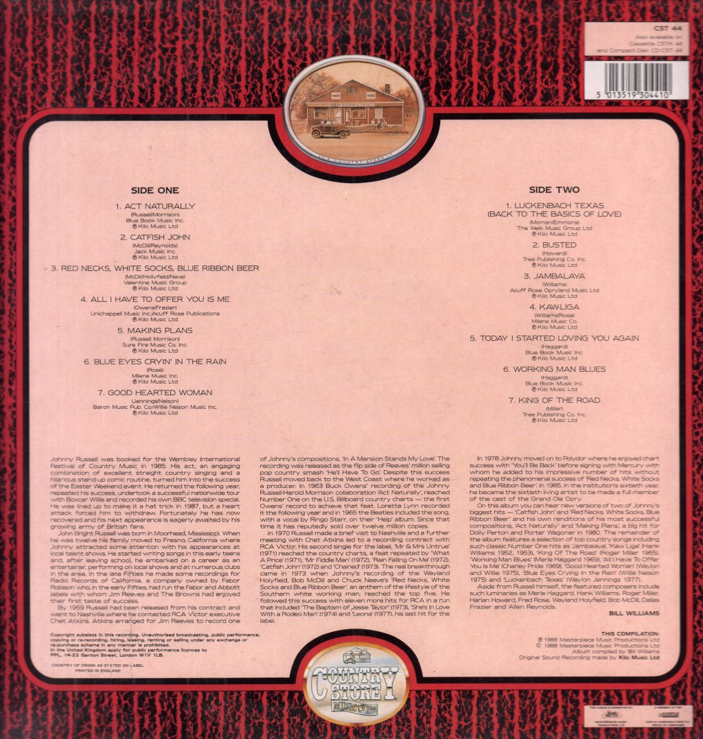 Johnny Russell - Country Store Collection - Lp