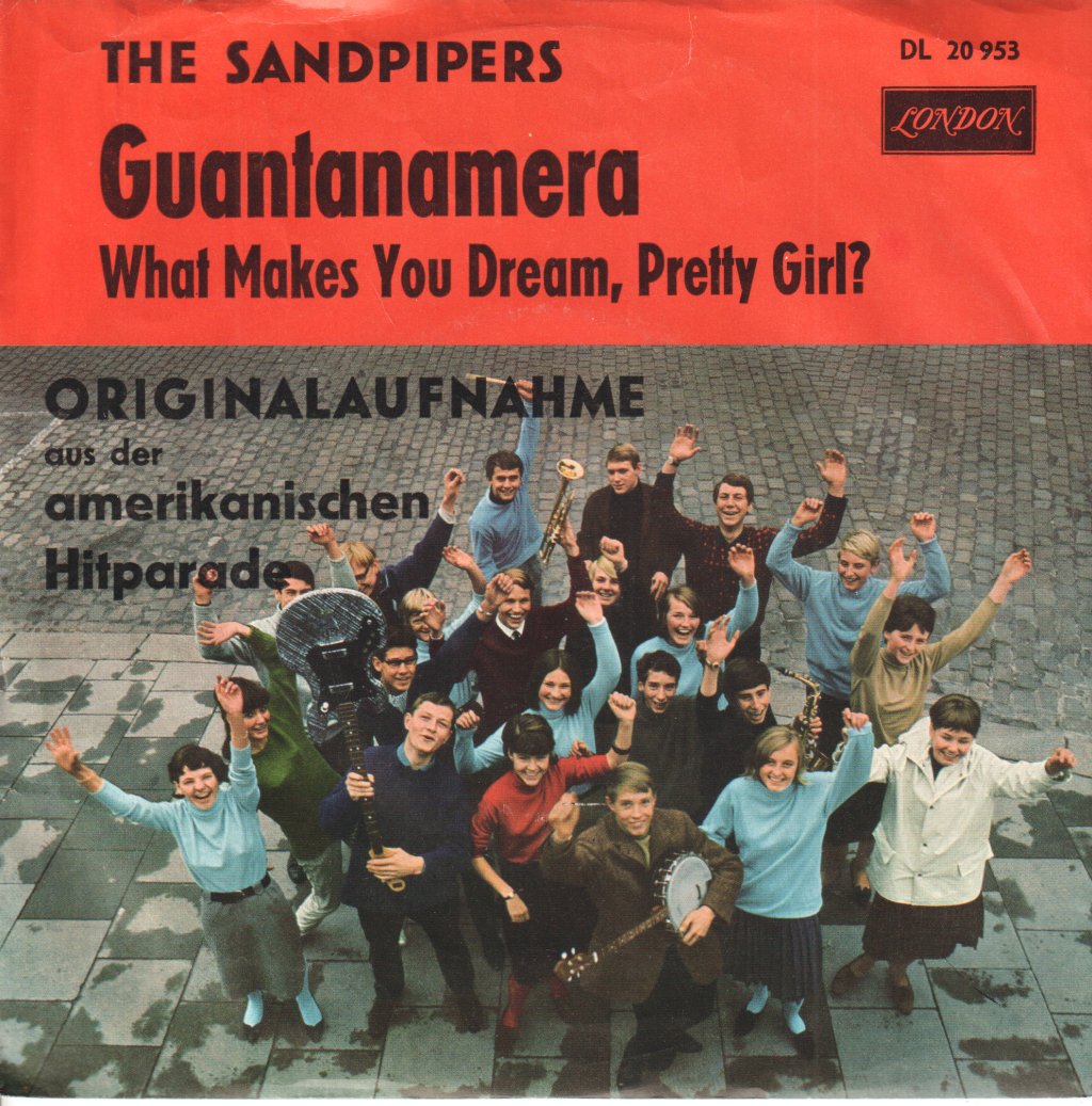 Sandpipers (Easy Listening Group) - Guantanamera - 7 Inch