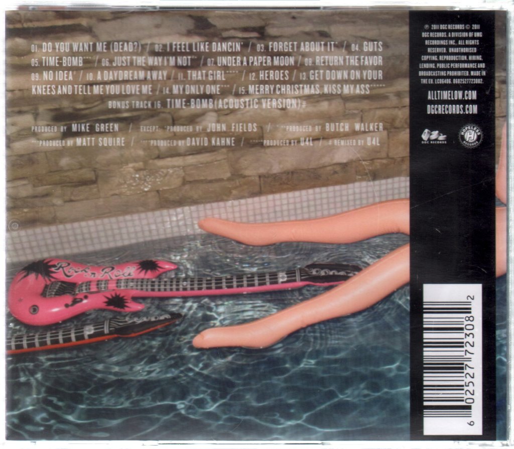 All Time Low - Dirty Work - Cd