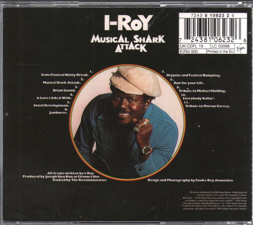 I-Roy - Musical Shark Attack - Cd