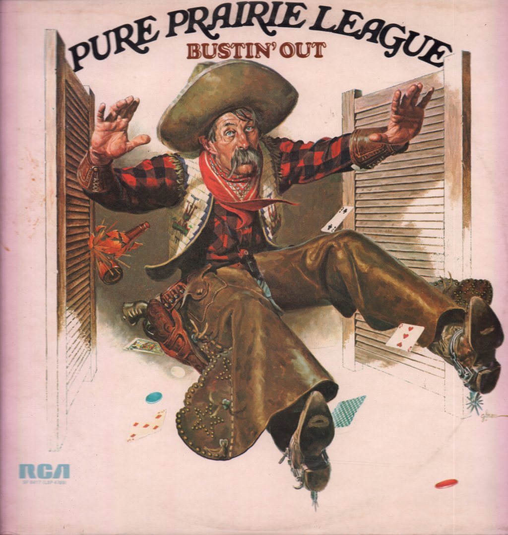 Pure Prairie League - Bustin' Out - Lp