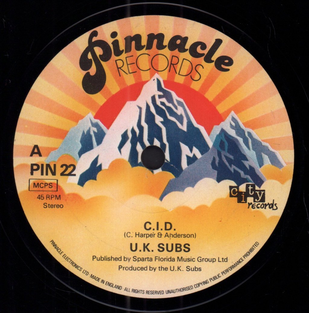 UK Subs - C.I.D. - 7 Inch
