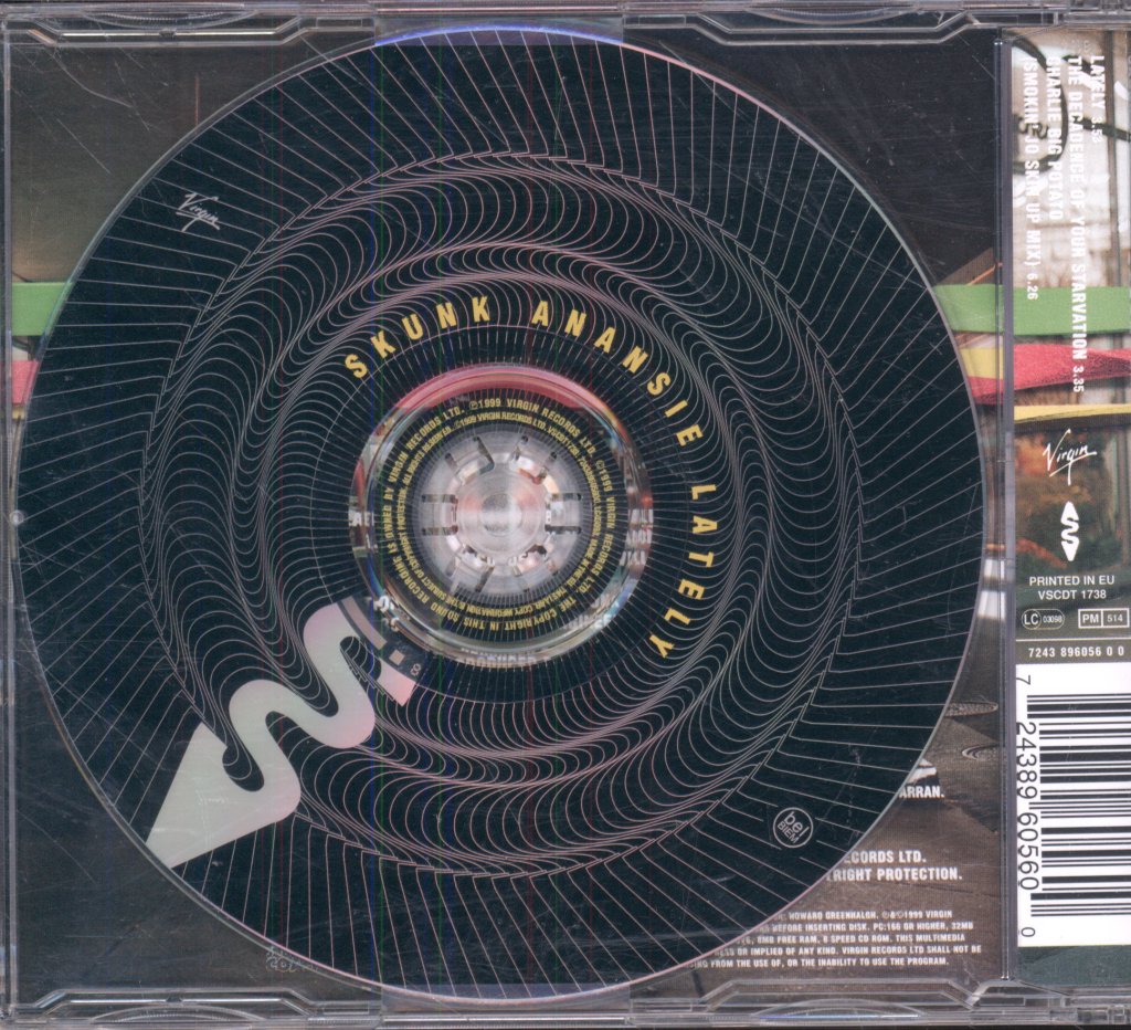 Skunk Anansie - Lately - Cd
