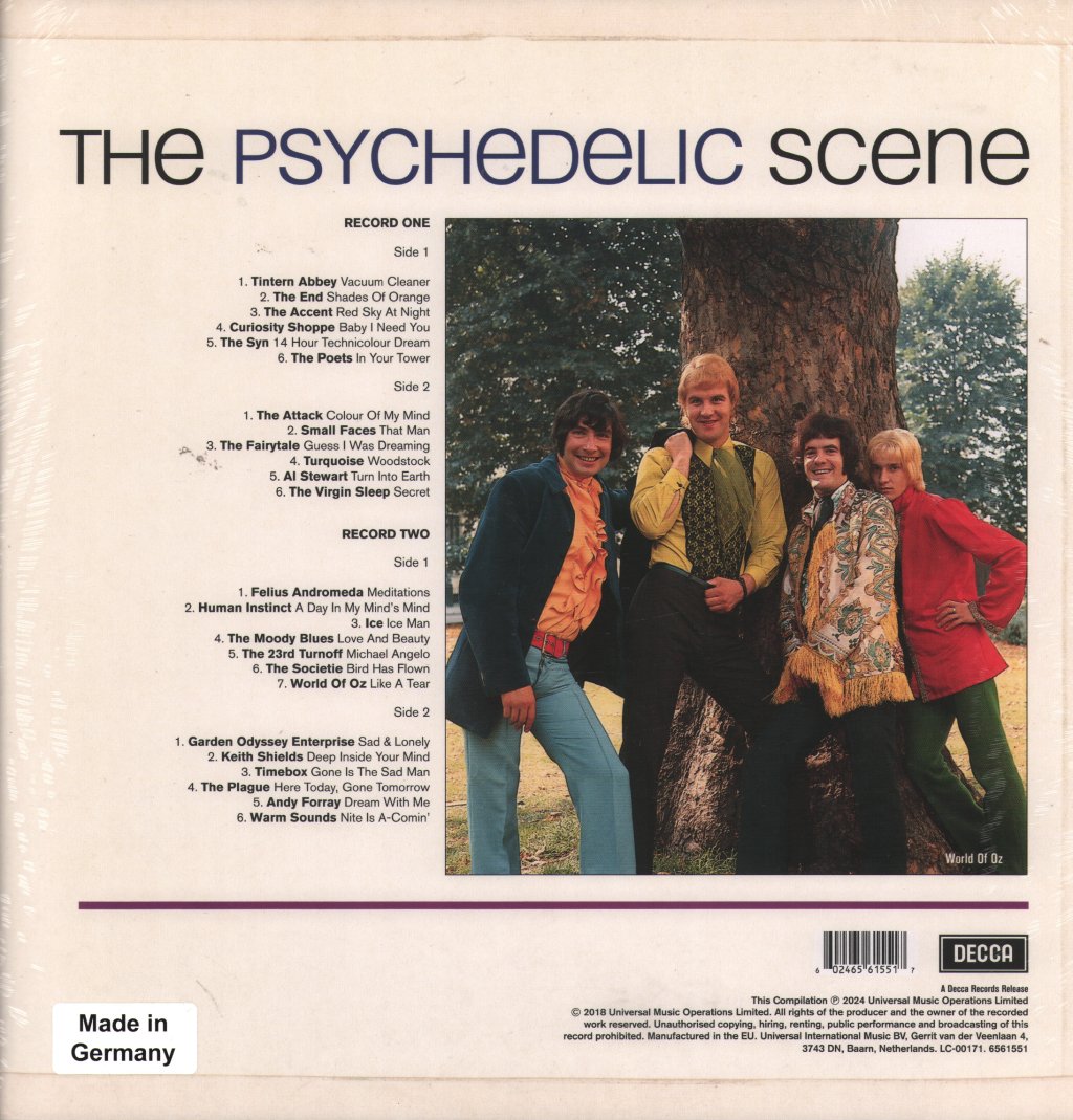 Various Artists - Psychedelic Scene - Double Lp
