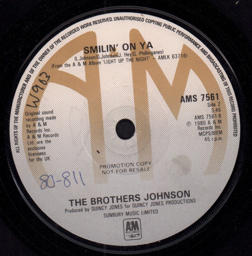 Brothers Johnson - Treasure - 7 Inch