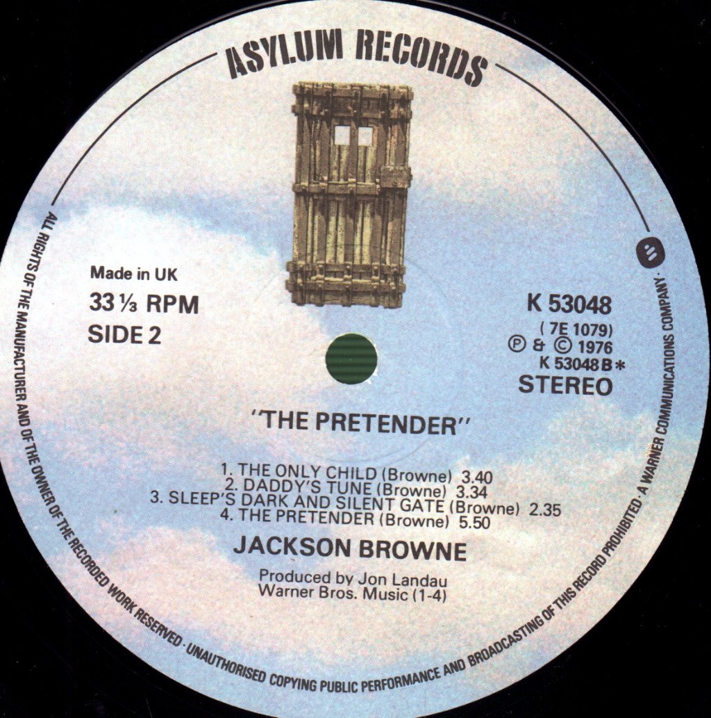 Jackson Browne - Pretender - Lp