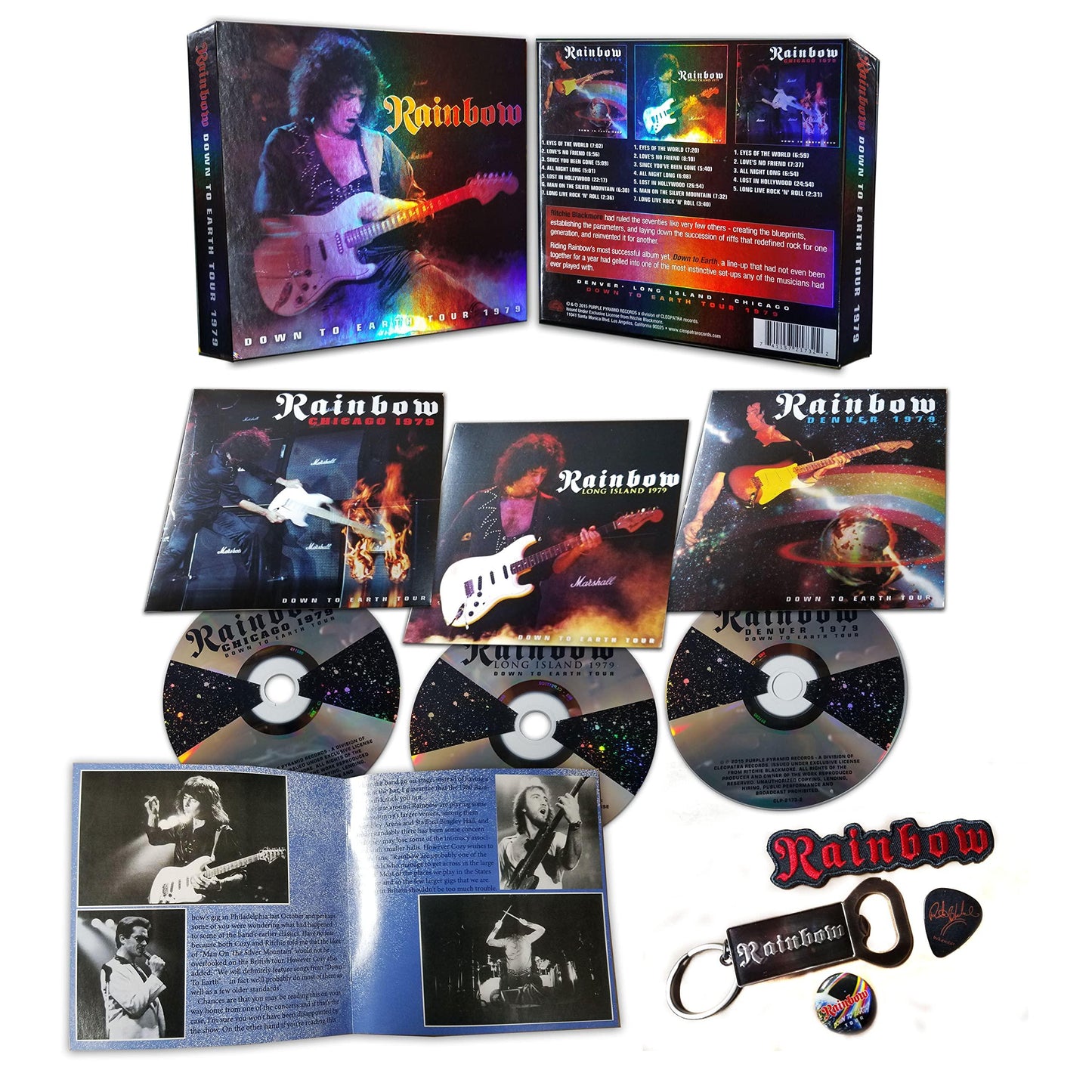 Rainbow - Down To Earth Tour 1979 - Triple Cd