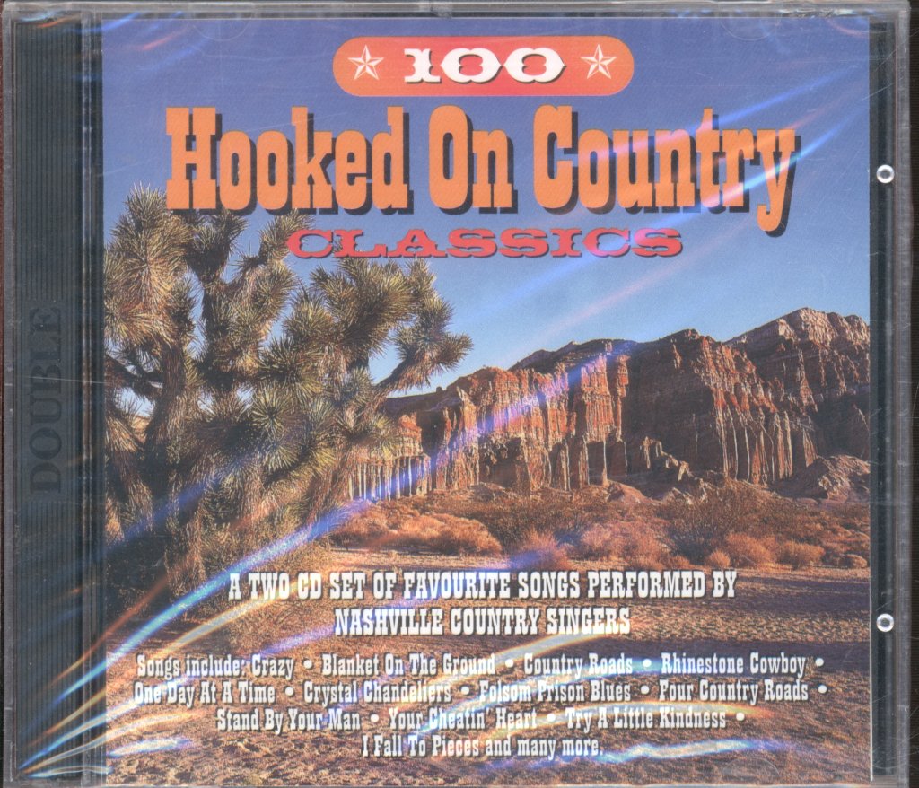 Nashville Country Singers - 100 Hooked On Country Classics - Cd