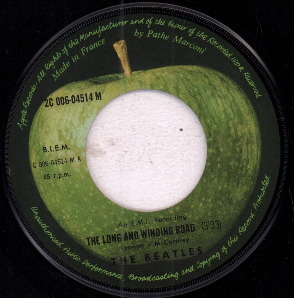 Beatles - Long And Winding Road - 7 Inch