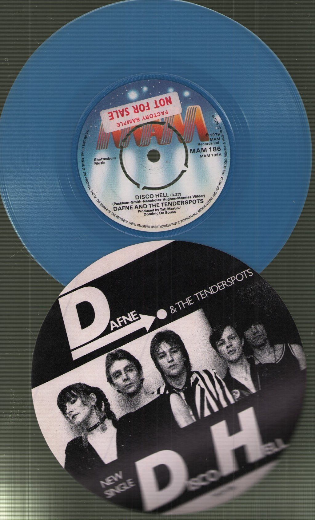 Dafne And The Tenderspots - Disco Hell - 7 Inch