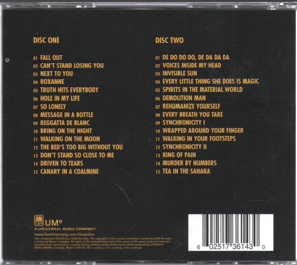 Police - Police - Double Cd