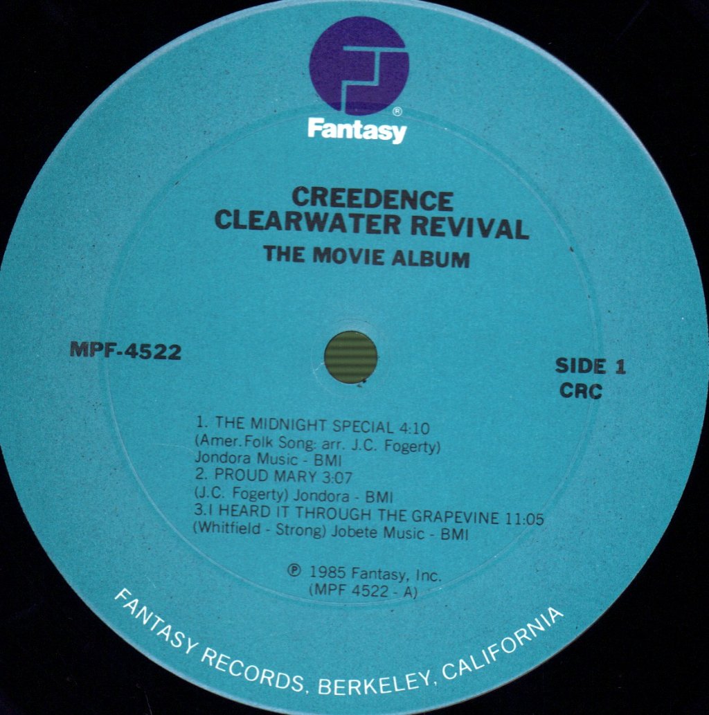 Creedence Clearwater Revival - Movie Album - Lp