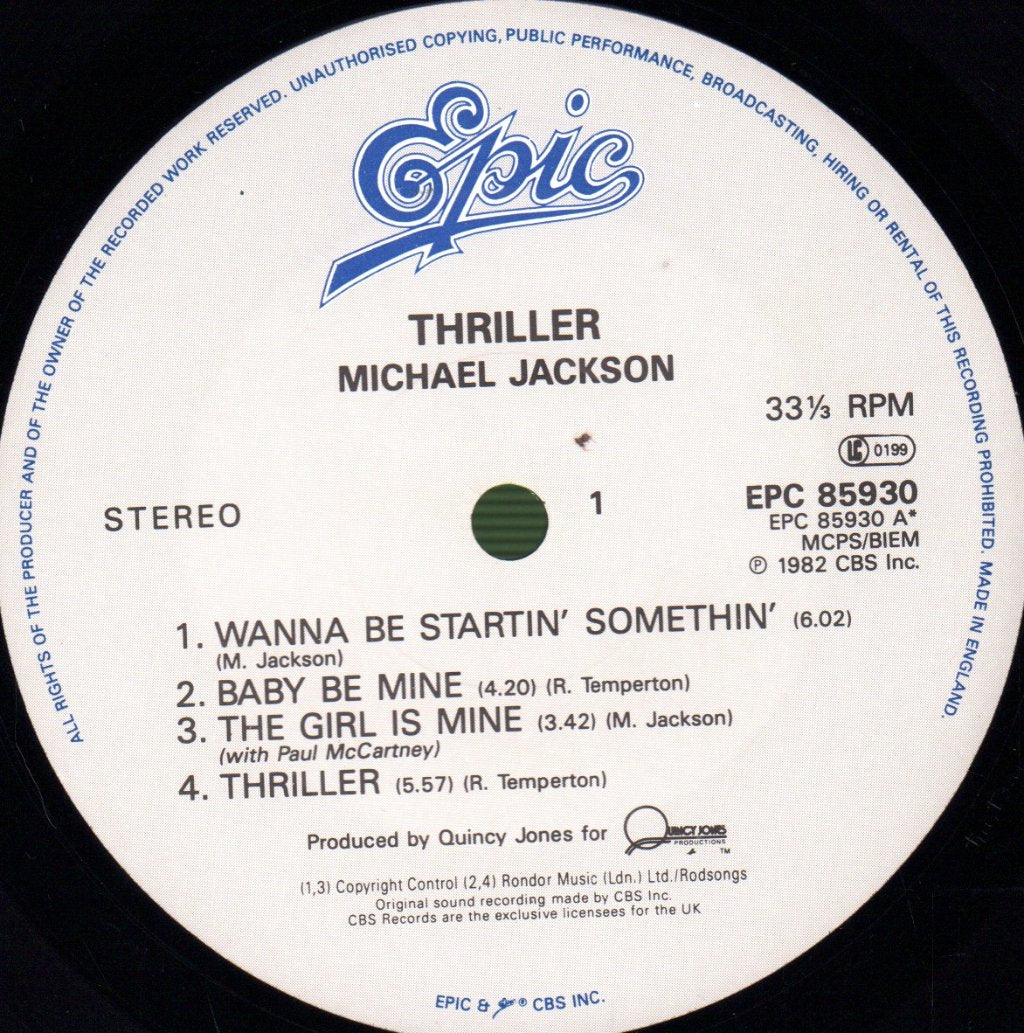 Michael Jackson - Thriller - Lp