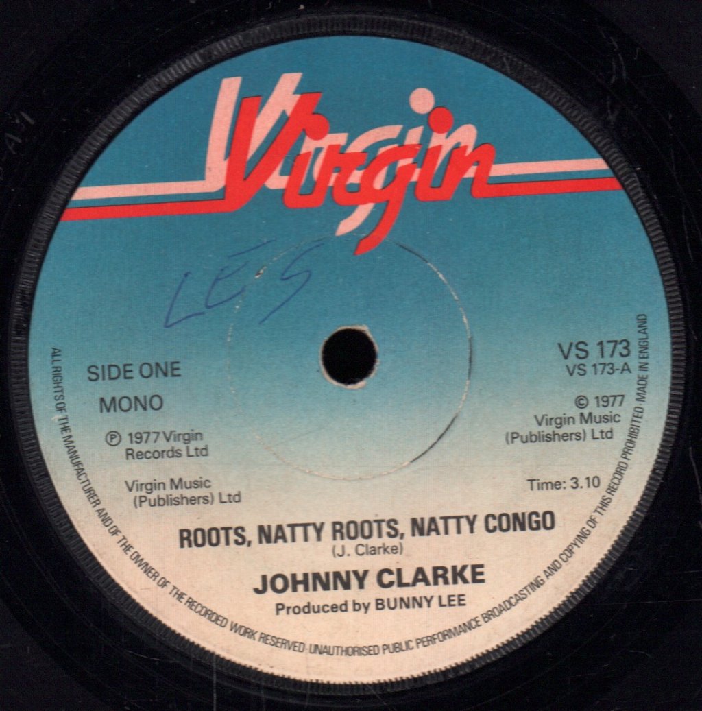 Johnny Clarke - Roots, Natty Roots, Natty Congo - 7 Inch