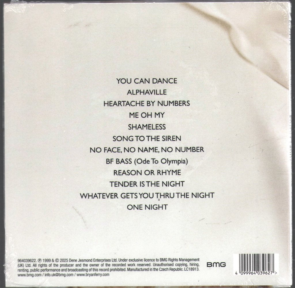 Bryan Ferry - Olympia - Cd