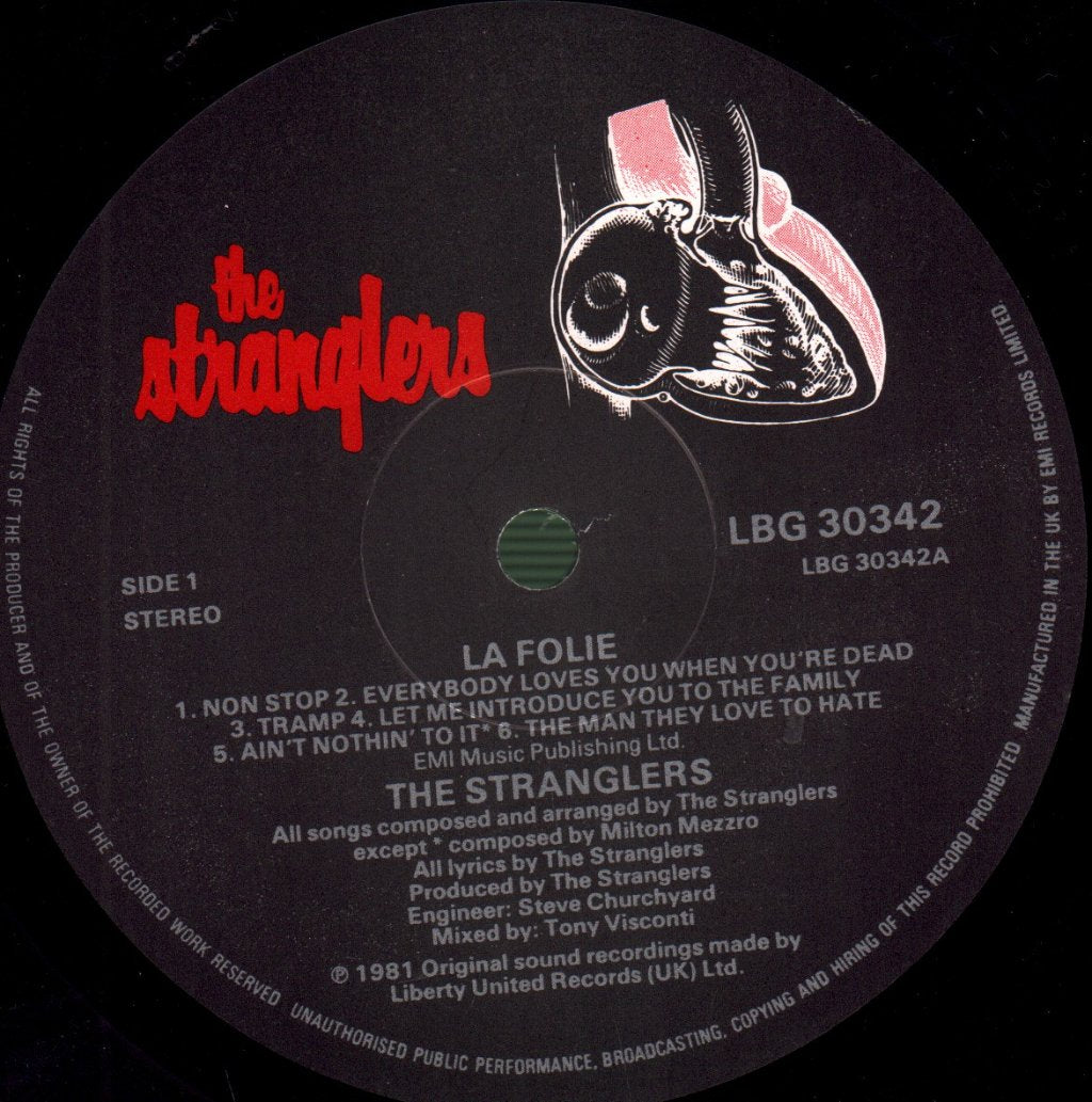 Stranglers - La Folie - Lp