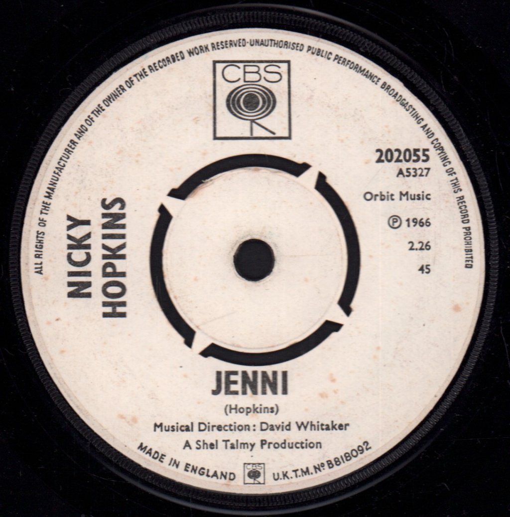 Nicky Hopkins - Mr. Big - 7 Inch