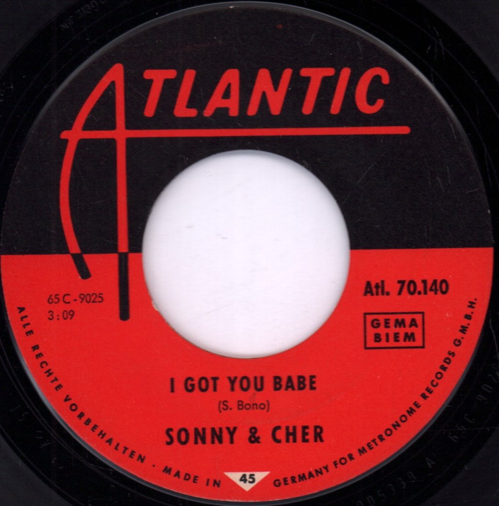 Sonny & Cher - I Got You Babe / It's Gonna Rain - 7 Inch