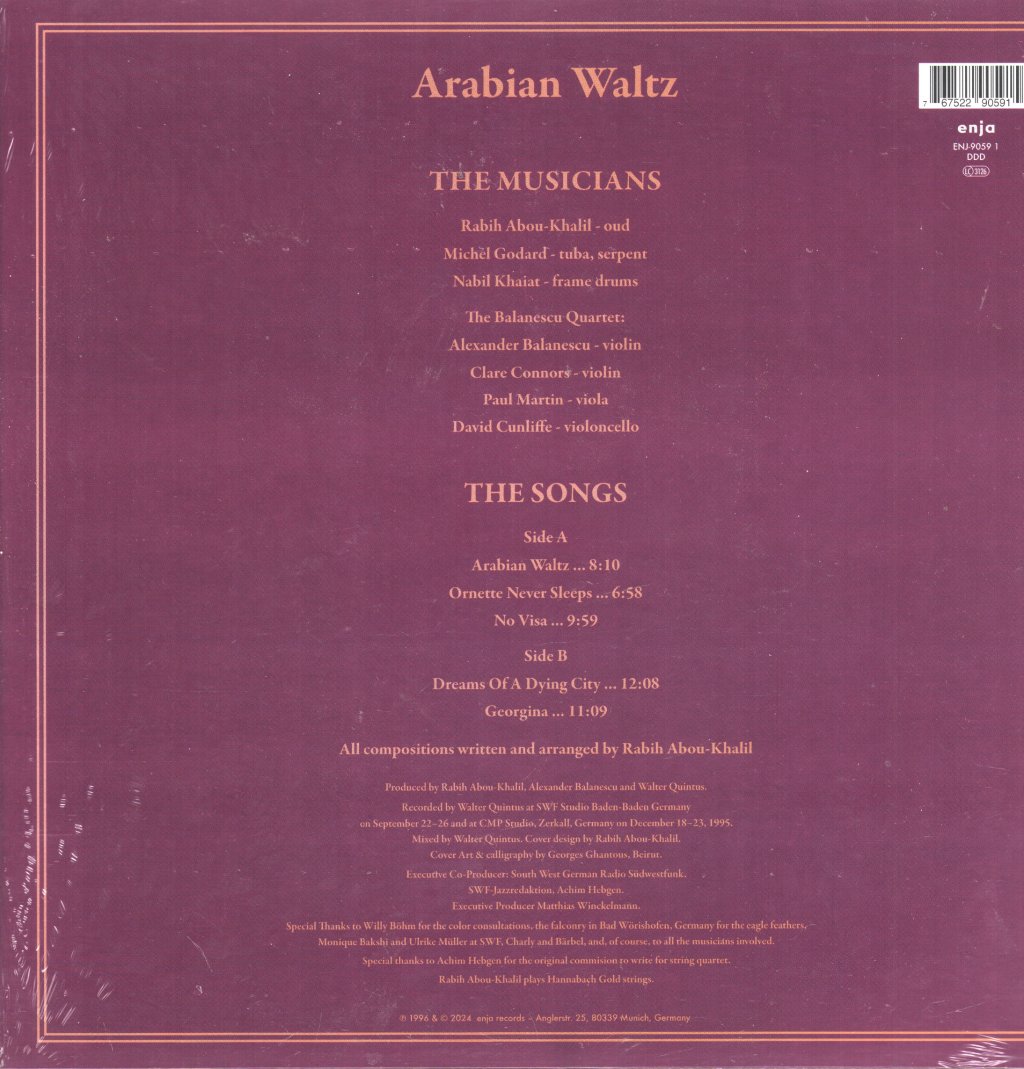 Rabih Abou-Khalil - Arabian Waltz - Lp