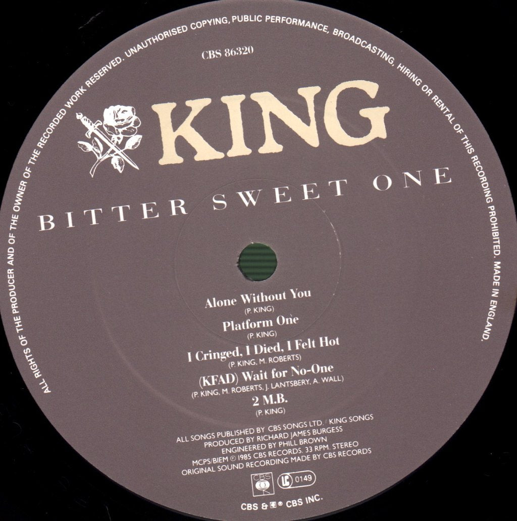 King (Paul) - Bitter Sweet - Lp