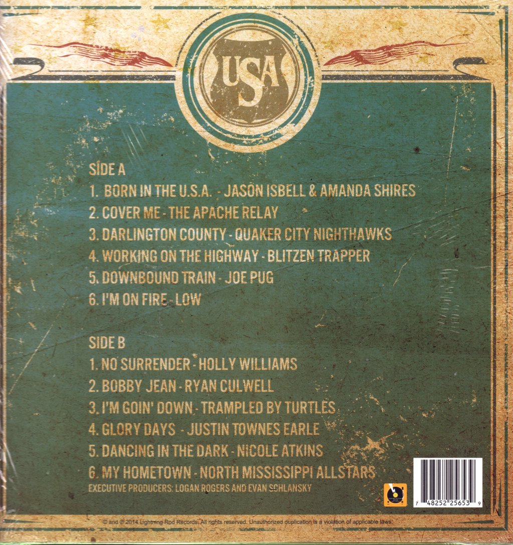 Various Artists - Dead Man's Town (A Tribute To Born In The U.S.A.) - Lp