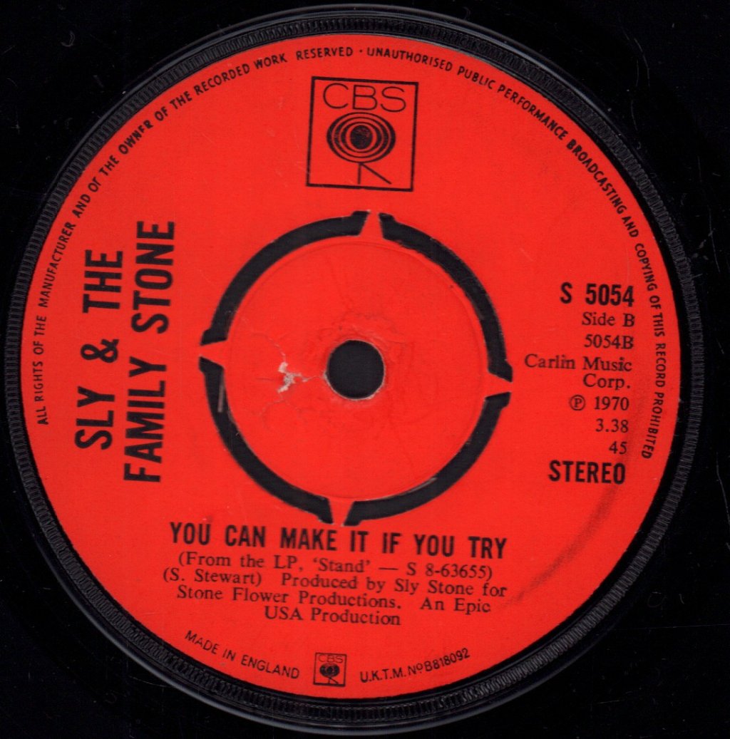 Sly & The Family Stone - I Want To Take You Higher - 7 Inch