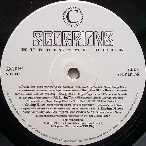 Scorpions - Hurricane Rock - Double Lp
