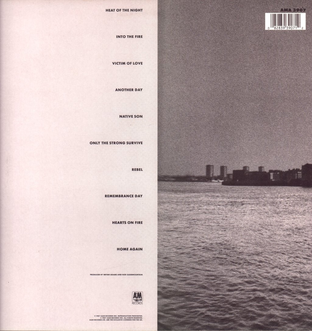 Bryan Adams - Into The Fire - Lp