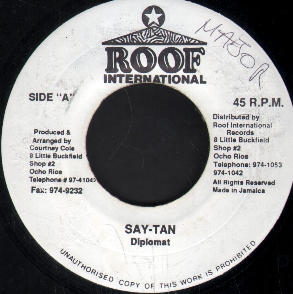 Diplomat - Say-Tan - 7 Inch