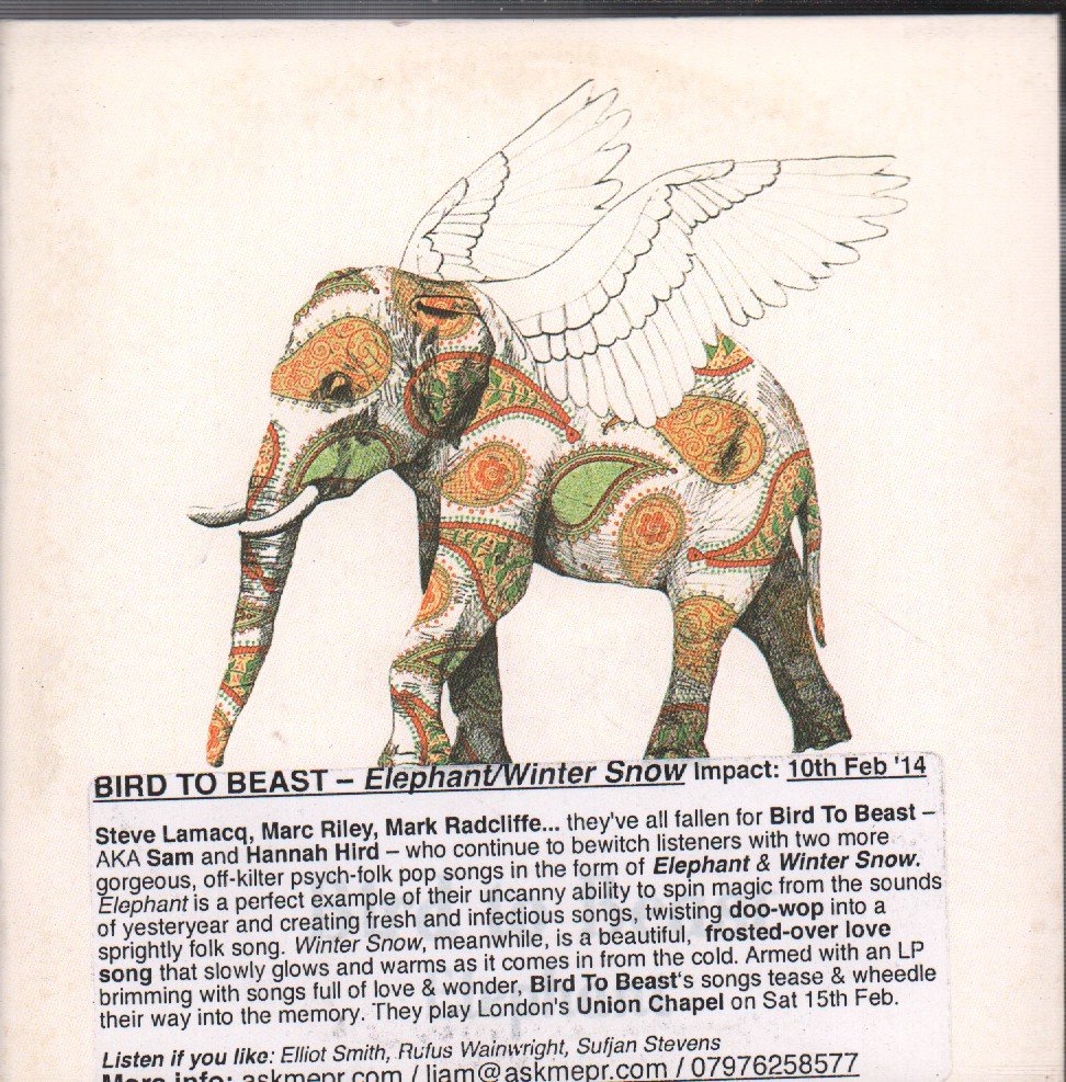 Bird To Beast - Elephant - Cdr