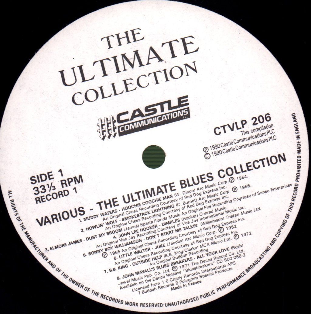 Various Artists - Ultimate Blues Collection - Lp