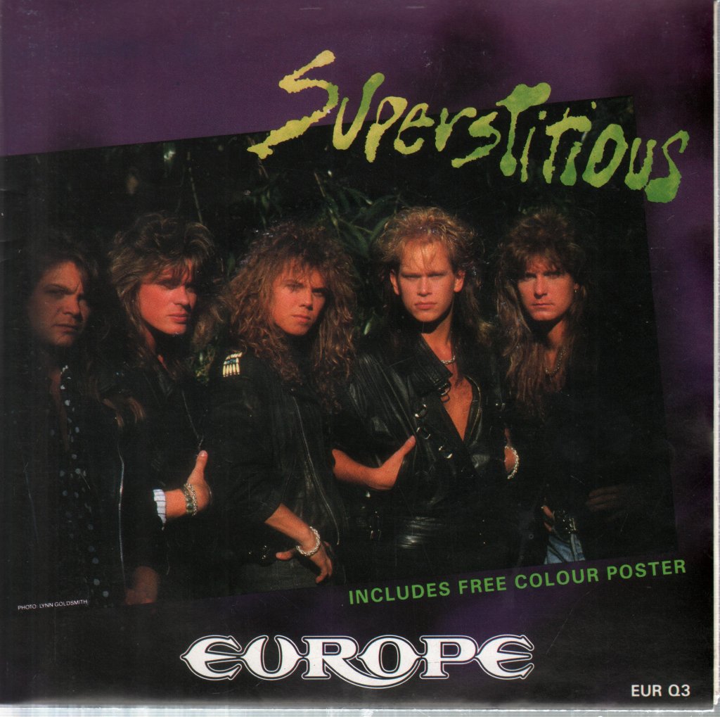 Europe - Superstitious - 7 Inch