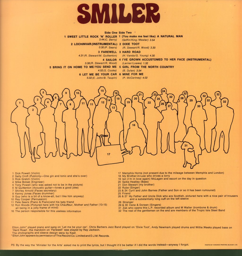 Rod Stewart - Smiler - Lp