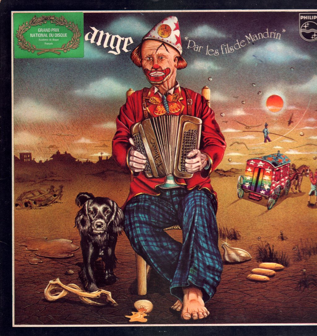 Ange - Par Les Fils De Mandrin - Lp