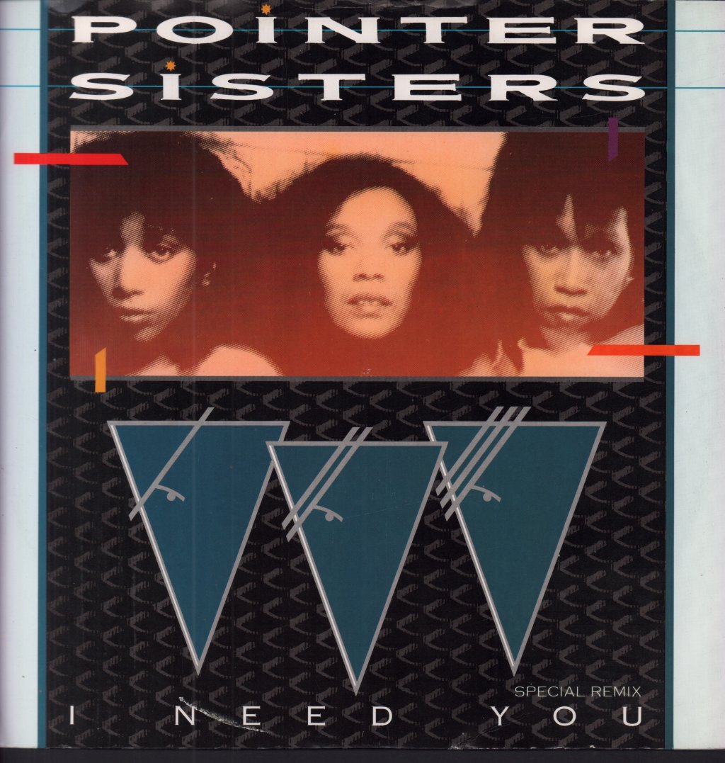 Pointer Sisters - I Need You - 12 Inch