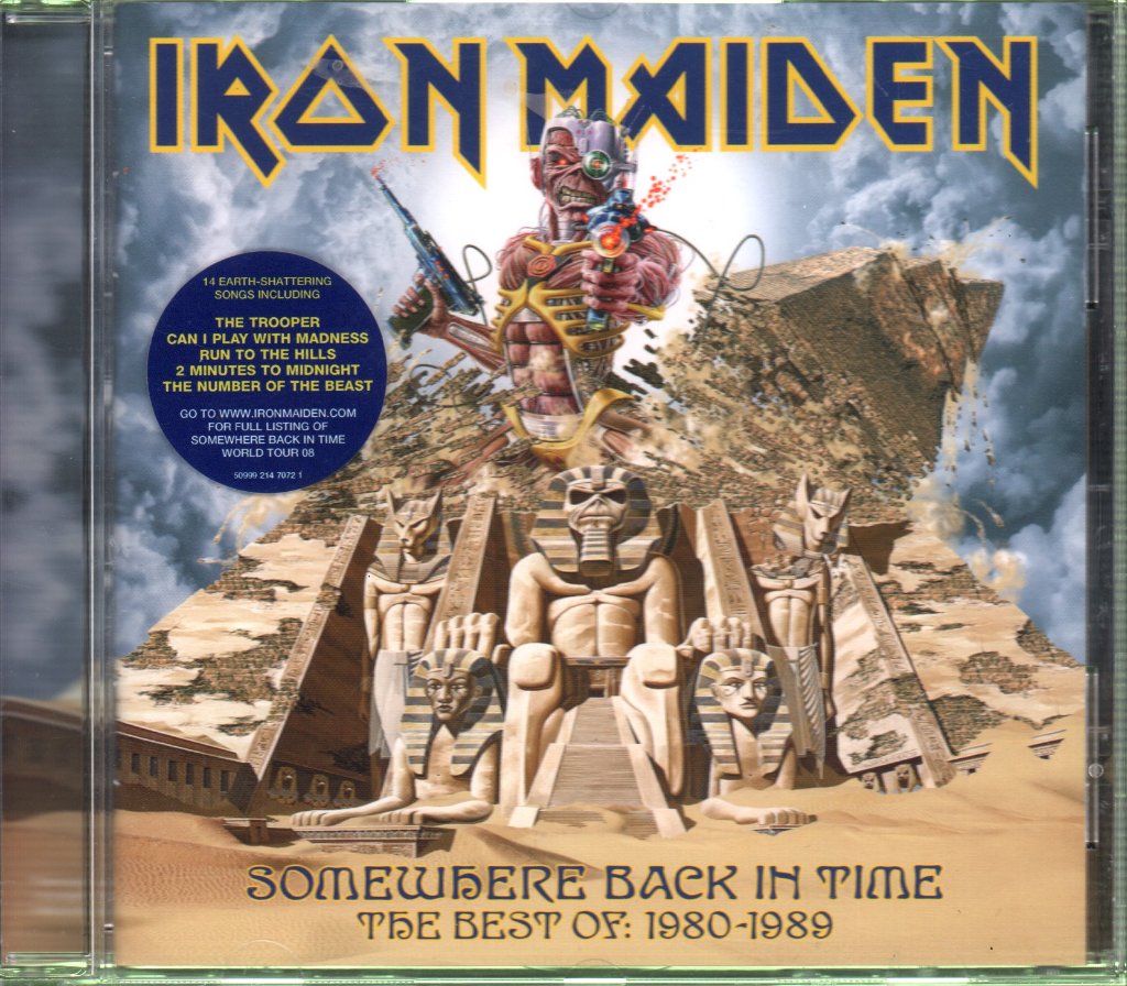 Iron Maiden - Somewhere Back In Time: The Best Of: 1980-1989 - Cd