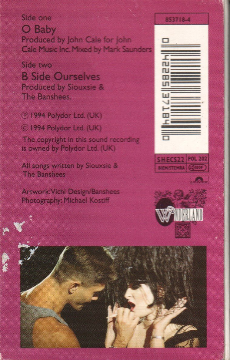 Siouxsie & The Banshees - O Baby - Cassette