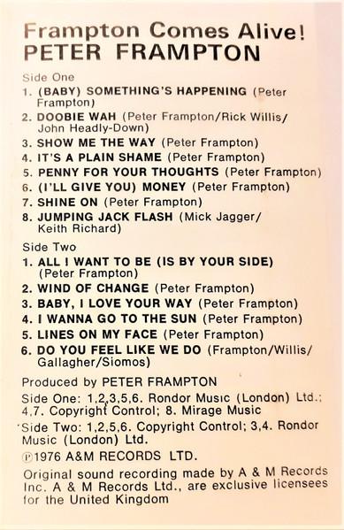 Peter Frampton - Frampton Comes Alive! - Cassette