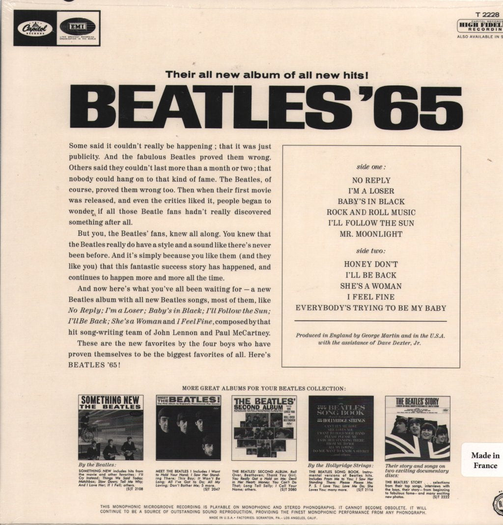 Beatles - Beatles '65 - Lp