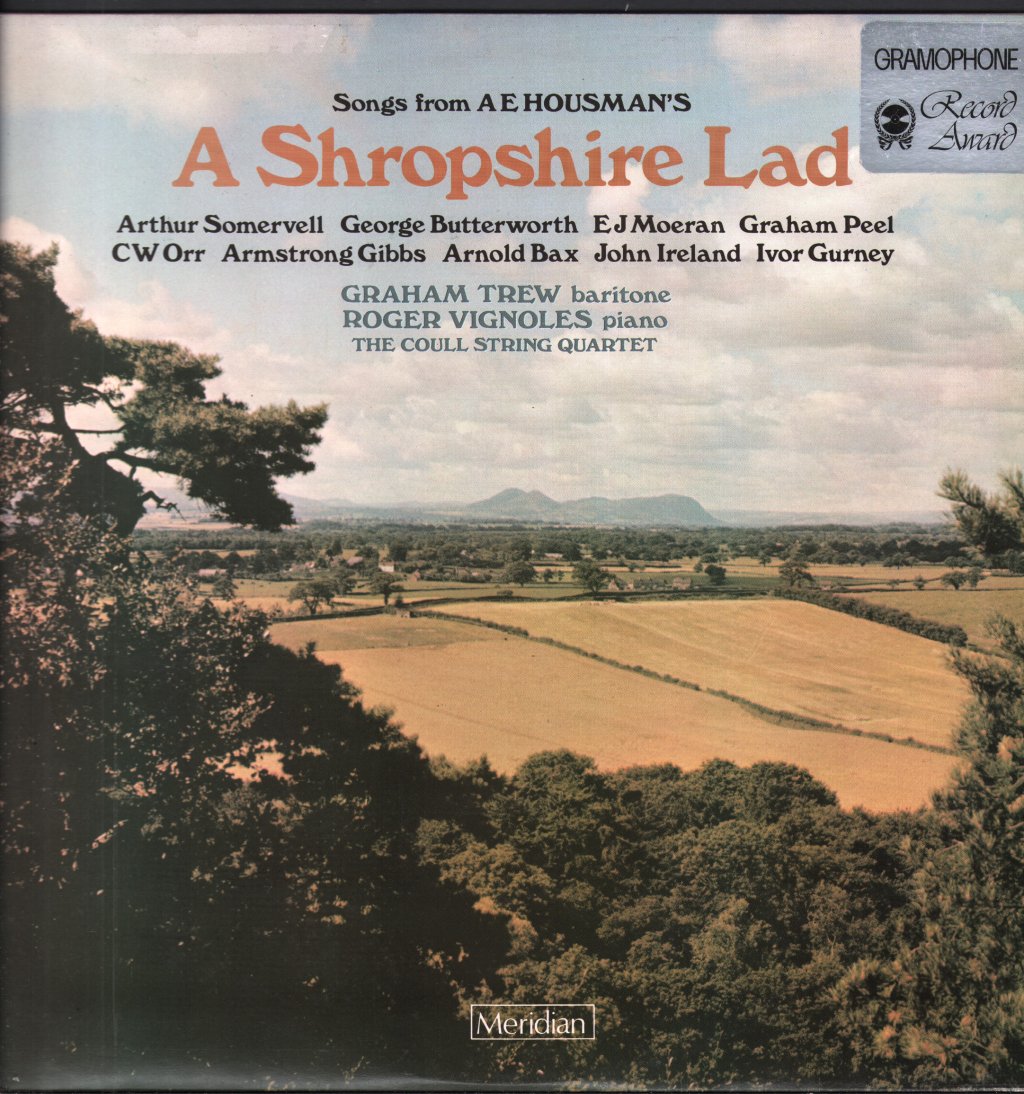 Graham Trew / Roger Vignoles / Coull String Quartet - Songs from A E Housman's "A Shropshire Lad" - Double Lp