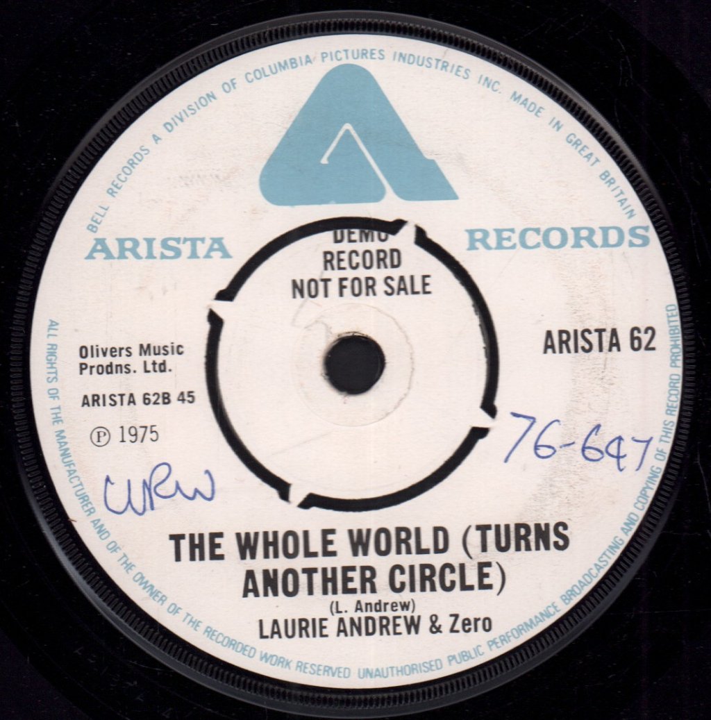 Laurie Andrew - Singing The Blues - 7 Inch