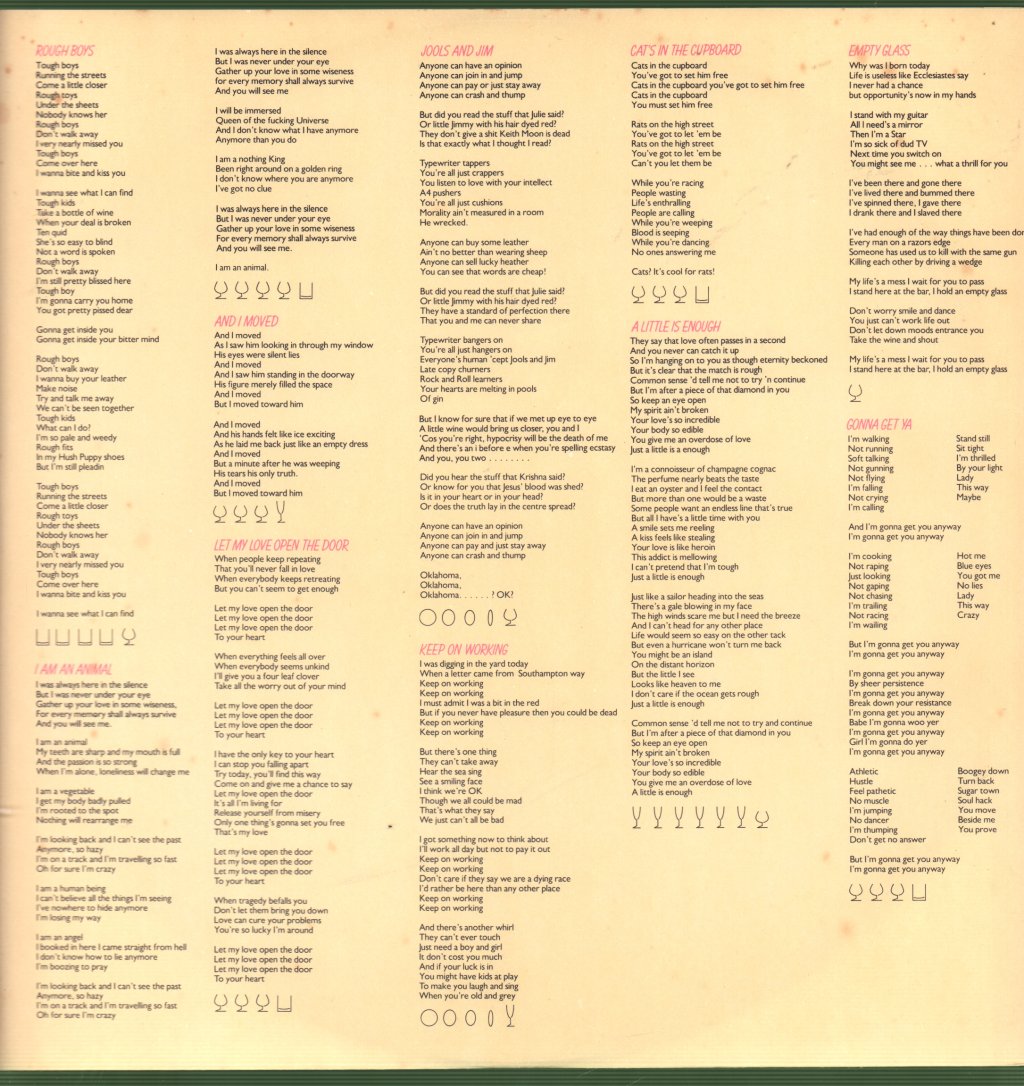Pete Townshend - Empty Glass - Lp
