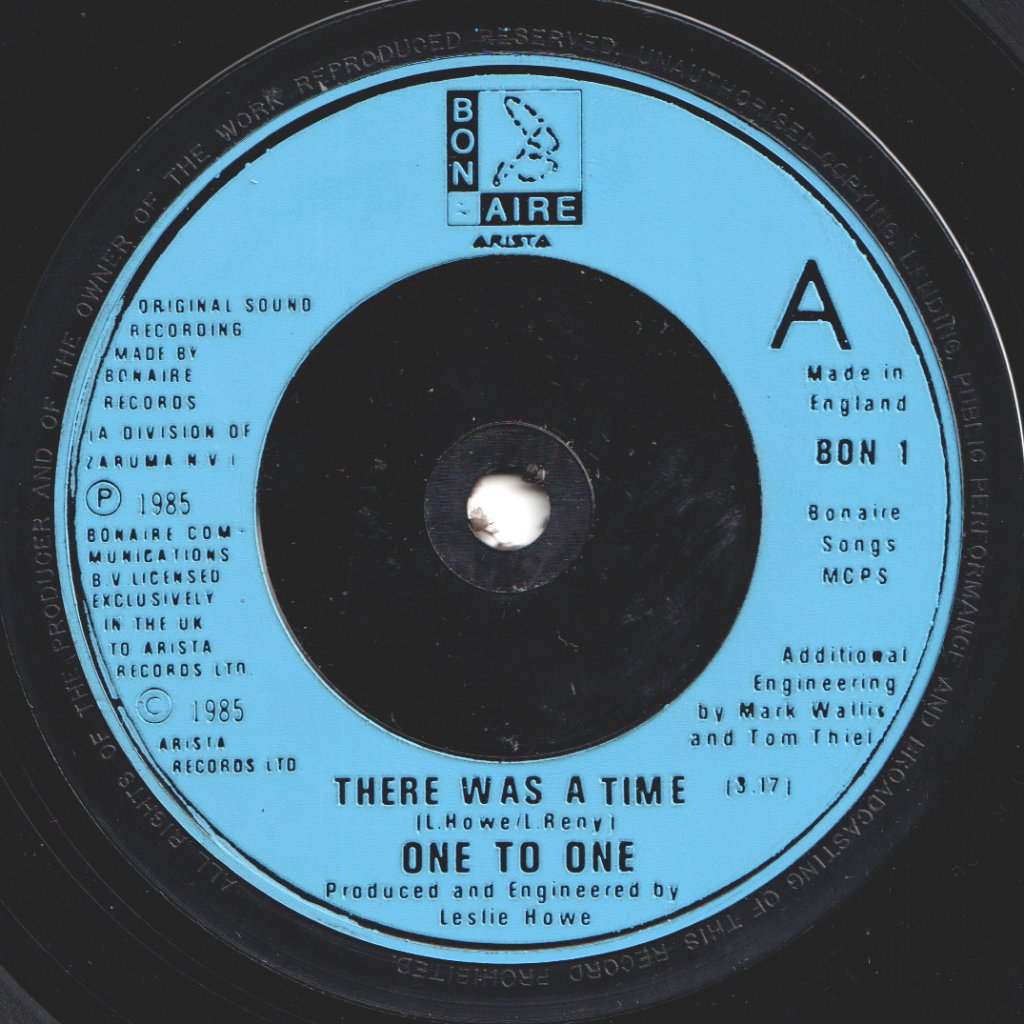 One To One - There Was A Time - 7 Inch