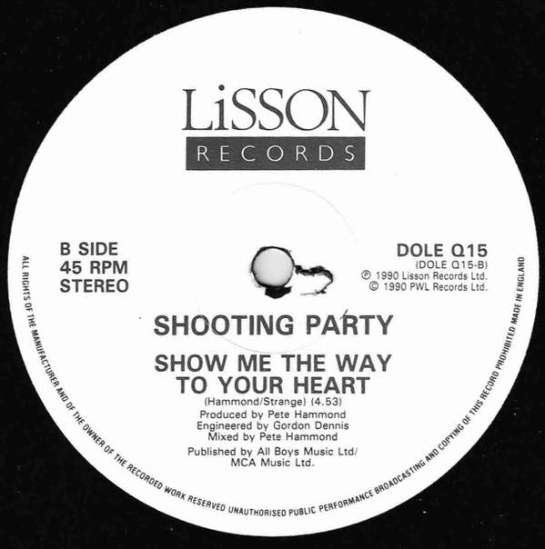 Shooting Party - Let's Hang On - 12 Inch